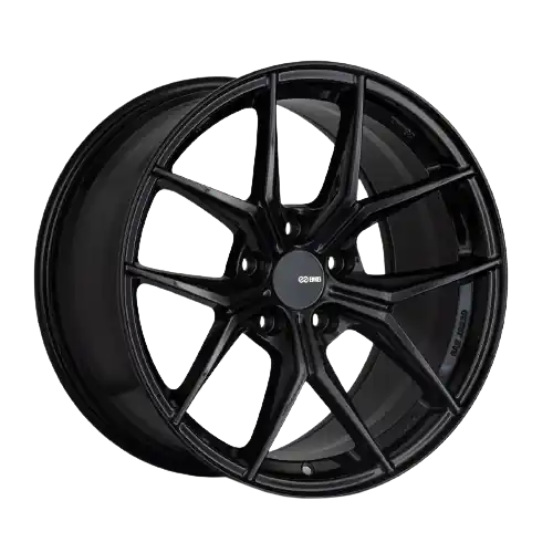 Authentic Enkei TSR-X 5x120 18x9.5+40 Gloss Black