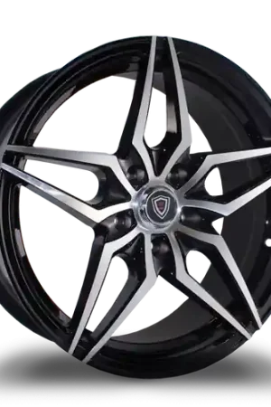 MARQUEE WHEELS M3259 5x120 18x9+38 BLACK / MACHINED Buy Direct