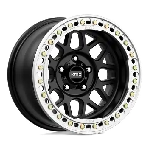 KMC KM235 GRENADE CRAWL BEADLOCK BLANK 20X10 -48 SATIN BLACK New Arrival