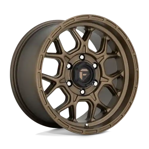 Fast Shipping Fuel 1PC D671 TECH 6X135 20X10 -18 MATTE BRONZE