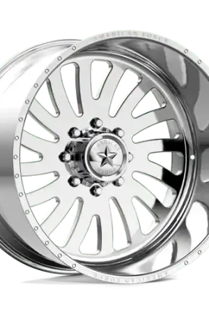 Modern American Force 74 Octane SS 8X165.1 22X12 -40 POLISHED