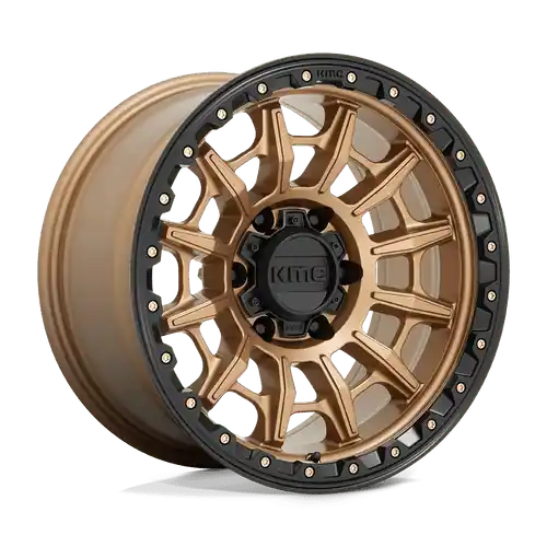 KMC KM547 CARNAGE 6X135 17X9 +0 MATTE BRONZE WITH BLACK LIP Shop Now