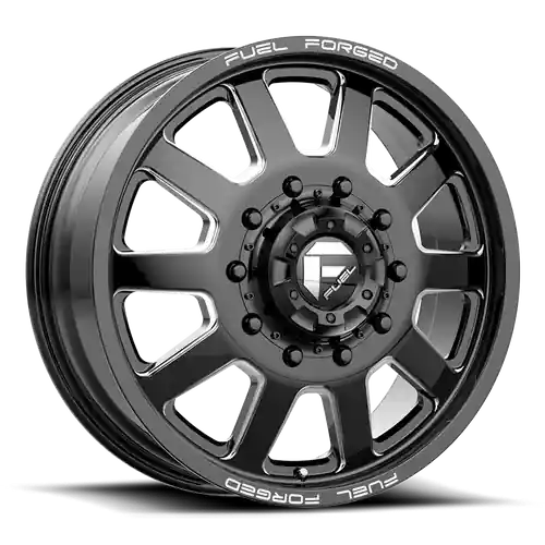 Fuel Mono DE09 FF09D 10X225 24X8.25 +105 MATTE BLACK MILLED Markdown