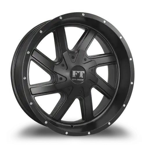 FULL THROTTLE FT1 6x135/6x139.7 18x9+0 SATIN BLACK Editor’s Pick