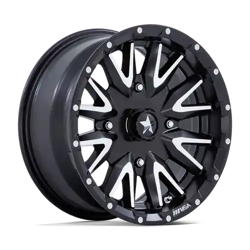 MSA Offroad Wheels M49 CREED 4X110 14X7 -47 MATTE BLACK MACHINED Get Yours