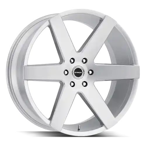 Grab Now Strada Coda 5x127 22x9.5 +25 Brushed Face Silver