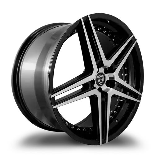 CAPRI LUXURY C5260 5x120 22x10.5+40 POLISH/BLACK Last Chance