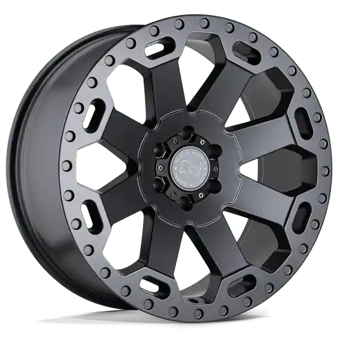Black Rhino WARLORD 5X120 17X8 +35 MATTE GUNMETAL New Release