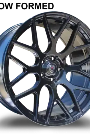MARQUEE WHEELS M6981 5x115 20x9+15 BLACK - GLOSSY BLACK Last Chance