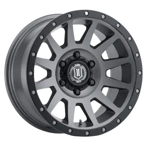 Popular Icon Alloys COMPRESSION 5x150 18x9+25 TITANIUM