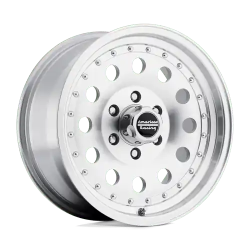 Hot Deal American Racing AR62 OUTLAW II 6X139.7 15X7 -6 MACHINED W/ CLEAR COAT