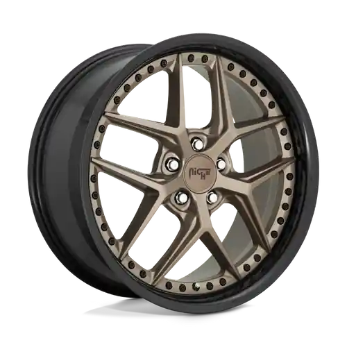 Niche 1PC M227 VICE 5X114.3 20X10.5 +40 MATTE BRONZE BLACK BEAD RING Original