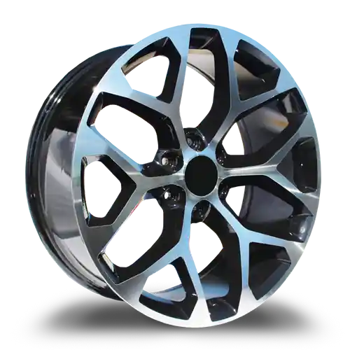 REPLICA WHEELS R6701 6x139.7 20x9+31 BLACK / MACHINED Fast Shipping