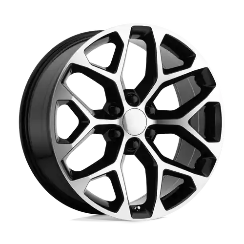 Handmade Performance Replicas PR176 6X139.7 22X9 +24 GLOSS BLACK MACHINED