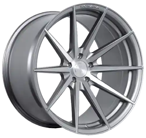 Certified Rohana RFX1 5x114.3 20x10+25 Brushed Titanium