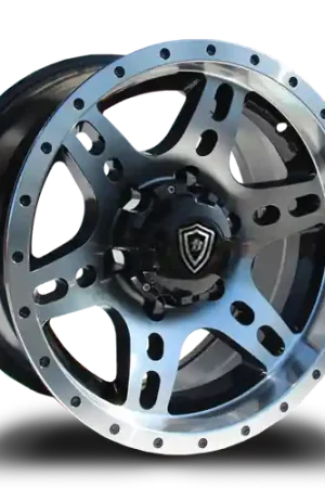 Exclusive Offer WHITE DIAMOND W2757 5x114.3 15x8-10 BLACK / MACHINED