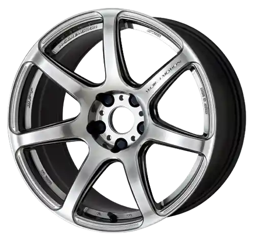Certified Work Emotion T7r 5x114.3 19x9.5 +38 Gt Silver