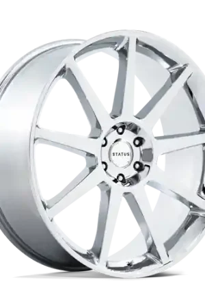 Status MAMMOTH 5X112 22X9.5 +20 CHROME Free Delivery