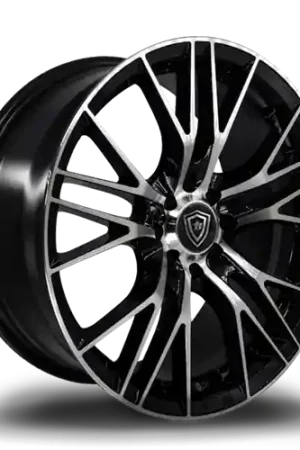 Order Now WHITE DIAMOND W3267 5x110/5x114.3 18x8+35 BLACK / MACHINED