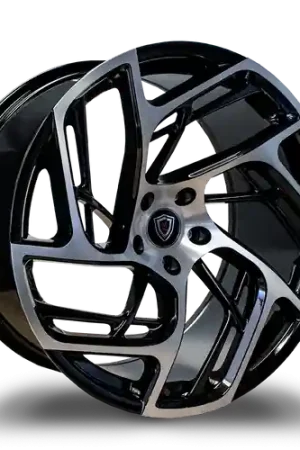 MARQUEE WHEELS M1002 5x112 20x10.5+38 BLACK / MACHINED Hassle-Free Returns