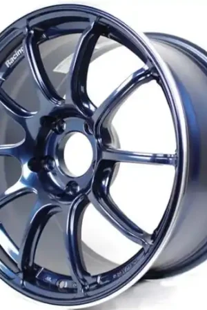 Advan Racing RZII 5x120 19x9.5 +50 RACING INDIGO BLUE & RING Same Day Shipping