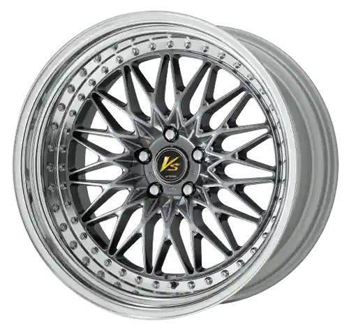 Free Delivery Work Vs-Xv 5x114.3 19x15.5+15 O Disk Brilliant Silver Black