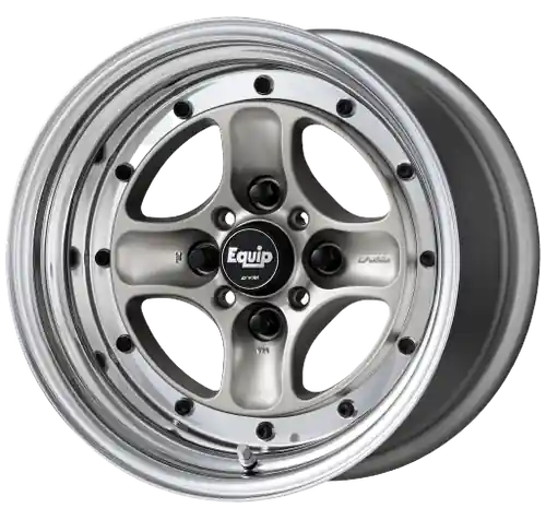 Work Equip 40 4x100 15X9.5 +26 o disk Brut Silver Professional Grade