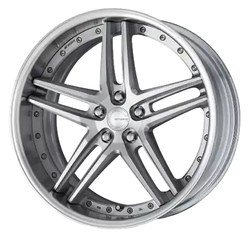 Work Gnosis Gr205 5x115 20x12.5+38 A Disk Brush Silver Clear Buy Direct