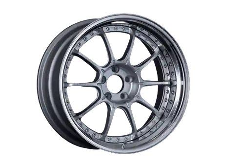 SSR Professor SP5 5x114.3 18X12+24 NR Disk High Bright Silver Same Day Shipping