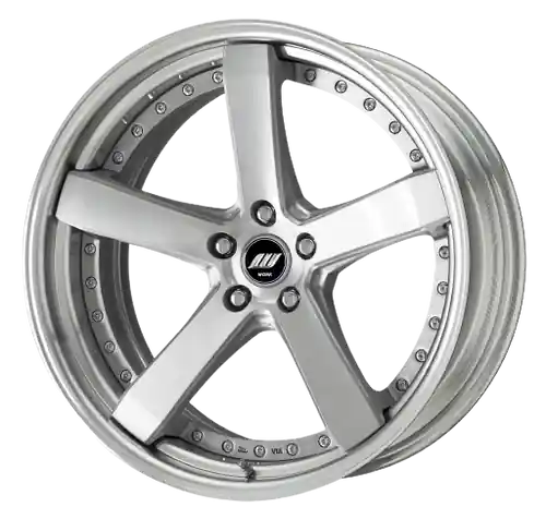 Work Zeast St2 5x120.65 19x8.5+38 W Disk Brush Silver Clear Popular
