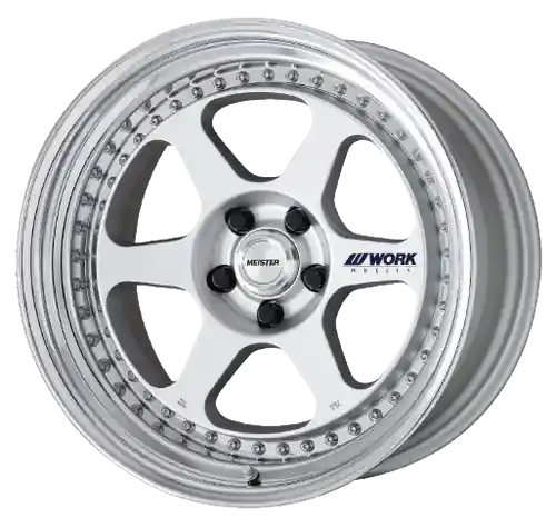 Work Meister L1 3P 5x120.65 18x14-11 O Disk Matte Silver Free Delivery