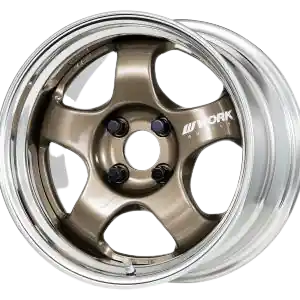 Work Meister S1 2P 5x114.3 15x8+22 A Disk Titanium Gold Today Only