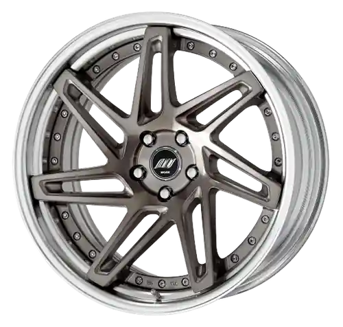 Work Zeast st3 5x115 20x10.5+45 O Disk Transparent Grey Polish Fresh Stock