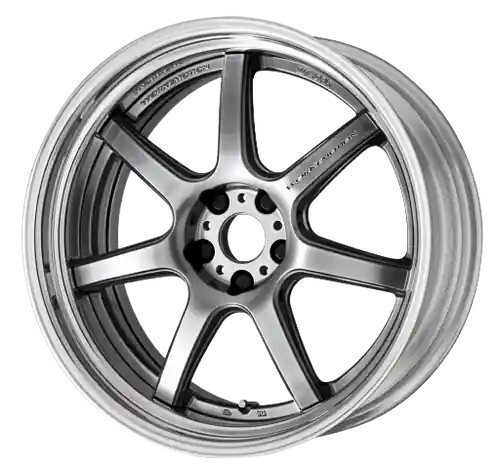 Cheap Work T7r 2P 5x115 19x12.5 +18 GT SILVER