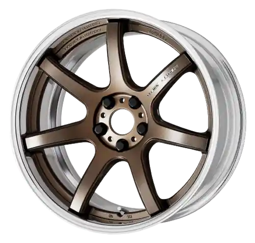 Work T7r 2P 5x120 19x8.0 +0 Matte Bronze Crafted