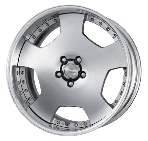 Work Lanvec Ld1 5x114.3 19x10.5+30 A Disk Machine Silver Polish Today Only