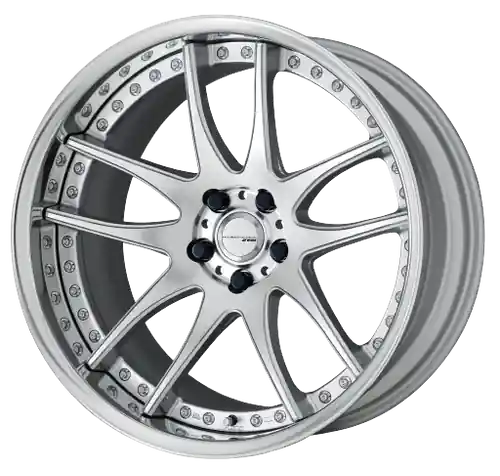 Work Emotion Cr 3P 5x115 20x8.5+18 L Disk Burning Silver Limited Offer