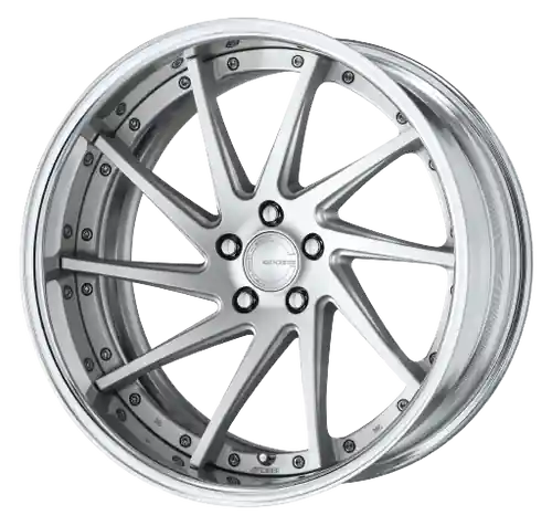 Work Gnosis Cvs 5x120.65 20x8+12 O Disk Matte Silver Warranty Included