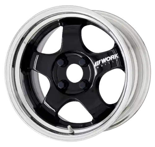Work Meister S1 2P 5x112 15x8+12 A Disk Black Flash Sale