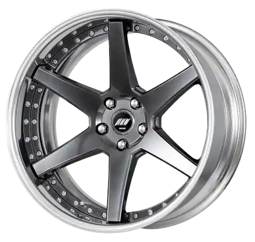Work Zeast Black Label Bst1 5x108 20x11.5+22 W Disk Brilliant Silver Black Crafted