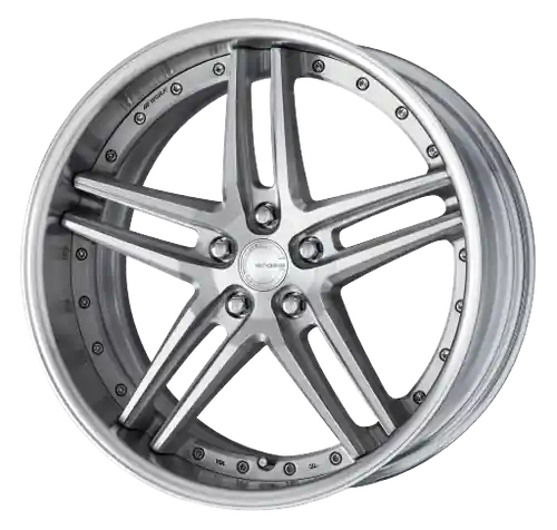 Work Gnosis Gr205 5x112 21x11.5+22 R Disk Brush Silver Clear Seasonal Sale