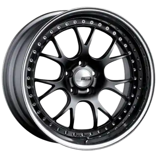Direct From Factory SSR Professor MS3 4x114.3 18X12+-7 HP Disk Flat Black