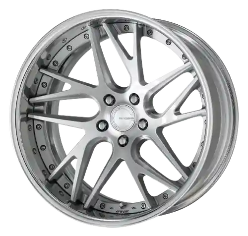 Work Gnosis Cvx 5x112 19x7.5+12 W Disk Brush Silver Clear Premium