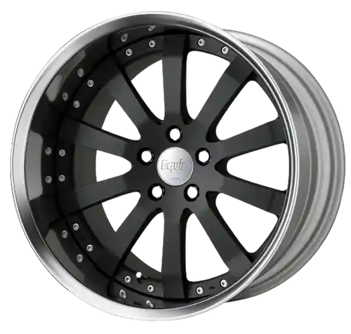Modern Work Equip E10 5x112 20x9.5+2 a disk Black Anodized