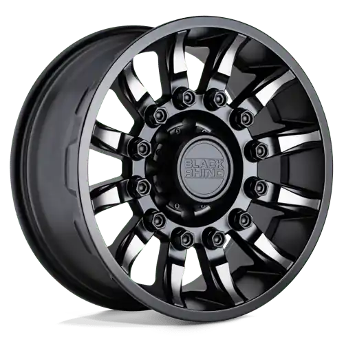 Black Rhino MISSION 6X139.7 20X11.5 -44 MATTE BLACK W/ MACHINED TINTED SPOKES New Release