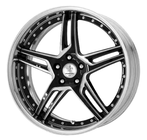 DURANDAL DD5.2 Machined Black Polished 5x115 19X9.5 +55MM Top Pick