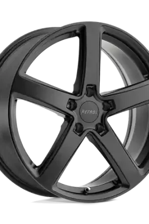 No Minimum Order Petrol P2A 5X100 19X8 +35 MATTE BLACK