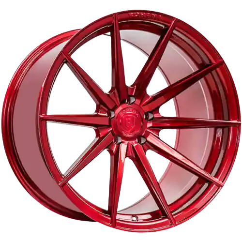Express Delivery Rohana RFX1 5x120 20x10+25 Gloss Red