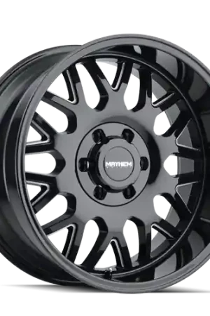 New Arrival Mayhem Tripwire 8110 5x139.7/5x150 20x9+0 Gloss Black/Milled Spokes
