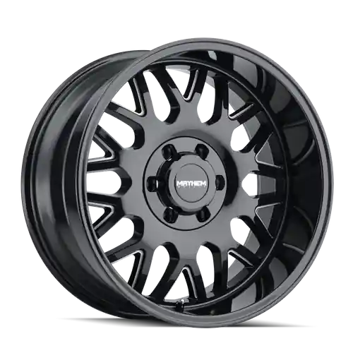 New Arrival Mayhem Tripwire 8110 5x139.7/5x150 20x9+0 Gloss Black/Milled Spokes